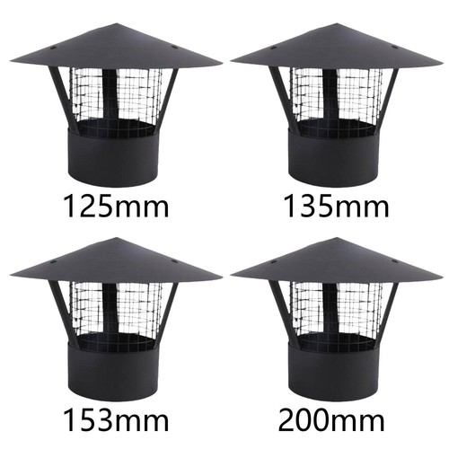 Chapeau cheminée acier - de, en