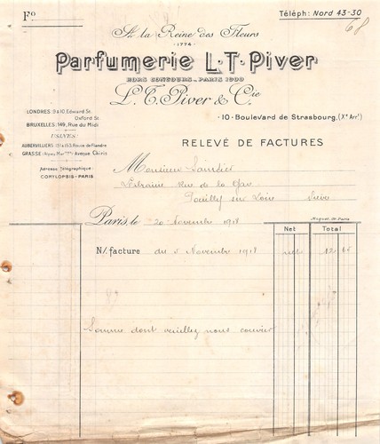 1918 parfumerie piver a - 1918,