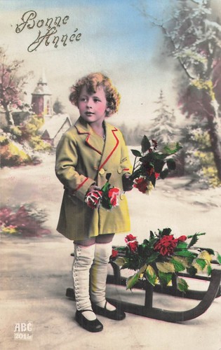 Bonne annee petite - bonne, fille