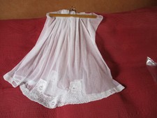 Antique 1920s Hand Embroidered Soutache Tulle Skirt