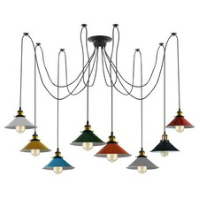 Suspension industriel lustre