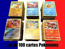 🇫🇷Carte Pokémon Française NEUF Lot de 100 sans double Rare/Brillant+Cadeau🇫🇷