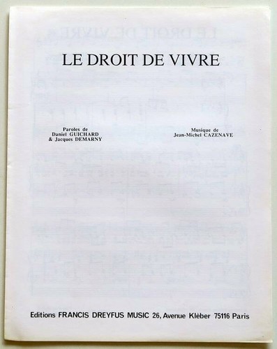 Partition sheet music - , daniel