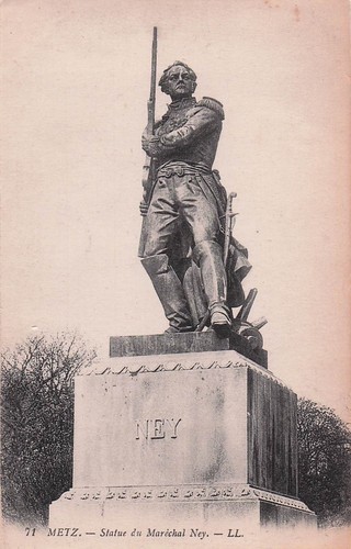Metz statue marechal ney - 57, du