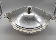 LÉGUMIER / SOUPIÈRE St FILET CHINON OU VENDÔME MÉTAL ARGENTÉ CHRISTOFLE FRANCE