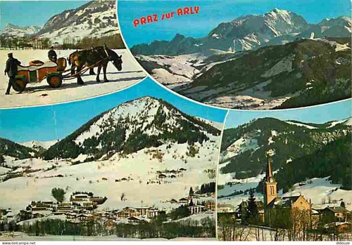 Carte postale praz sur - -,