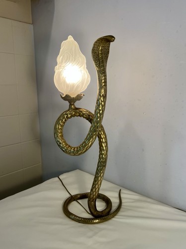 Lampe serpent cobra - serpent, vintage
