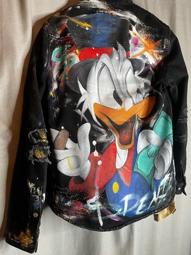 Veste jean donald duck - jean,