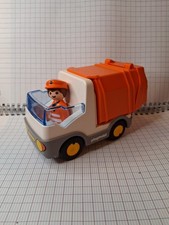 Playmobil 123 le set 6774 Camion poubelle et poubelles TBE,