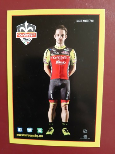 Cyclisme carte cycliste jakub - carte,