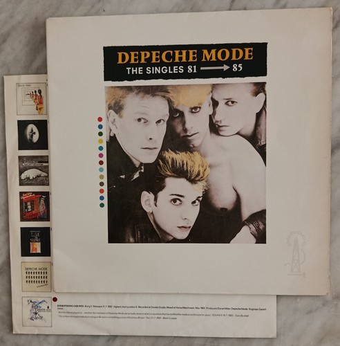 Depeche mode the singles - mode, 81-85