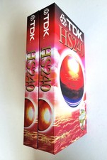 Lot de 2 Cassettes VHS vierges