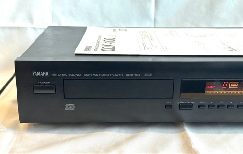 Yamaha cdx 100 cdplayer - yamaha,
