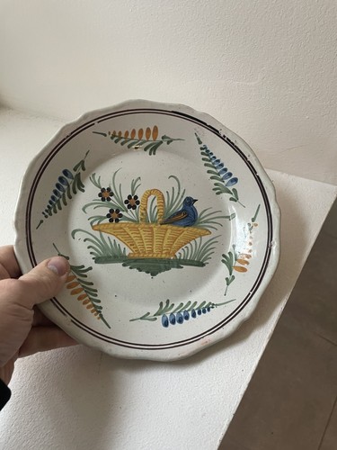 Assiette ancienne xixe - ancienne, xixe.