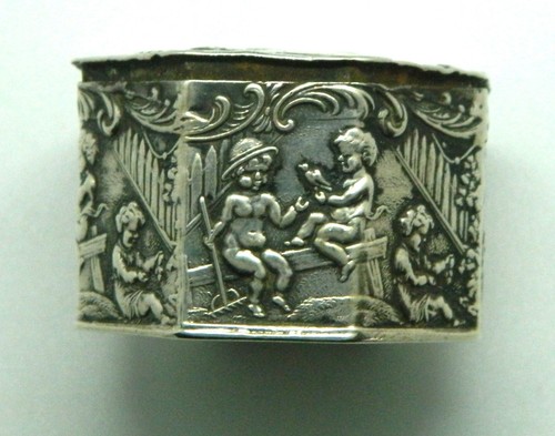 Superbe boîte argent avec - superbe,