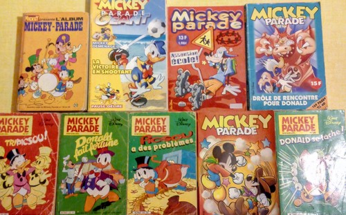 Lot mickey parade anciens - 9,