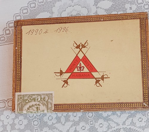 Ancienne boite vide - boite, de
