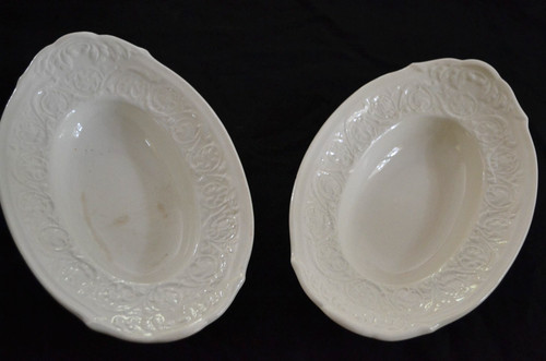Rare paire raviers - paire, wedgwood