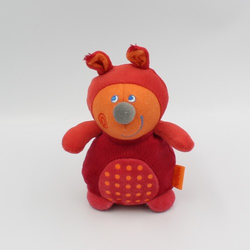 Doudou écureuil rouge - , orange