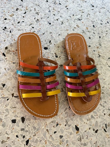 Sandales vrai cuir de - vrai,