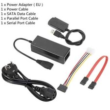 Convertisseur Adaptateur Pour Disques Durs USB 2.0 Vers SATA/IDE + Câbles + Alim
