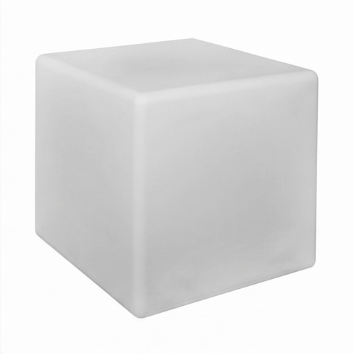 Cube lumineux cumulus blanc - cube,