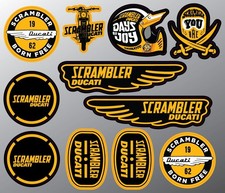 Stickers autocollants moto
