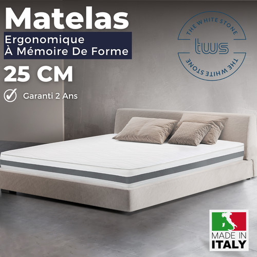 Matelas double orthopédique - |,