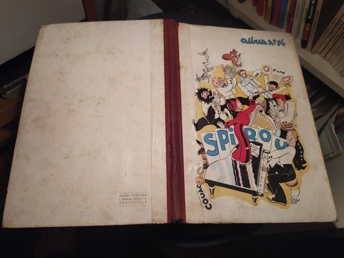 Spirou album 18 au 35 - spirou,