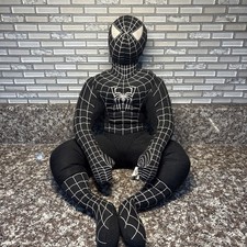 Spiderman 3 Black Symbiote Suit Movie 2006 Plush Toy USED