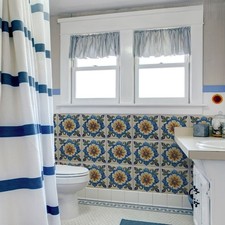 Stickers Muraux PVC Carrelage Stickers Muraux Lot Multi Pièces Vintage Motif Ma