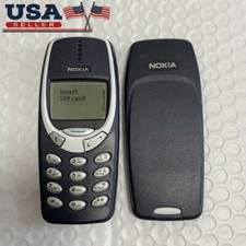 Nokia 3310 Navy blue Unlocked 2G GSM 900/1800 Mobile Phone - with Snake II Game