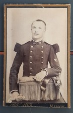 PHOTO 1900 CDV 79° RI REGIMENT INFANTERIE PRIX DE TIR BAIONNETTE LEBEL