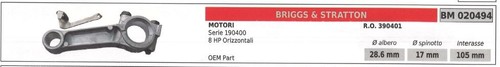 Biella moteur tondeuse - biella,