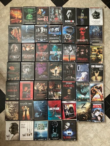 Lot 50 dvd - +, de