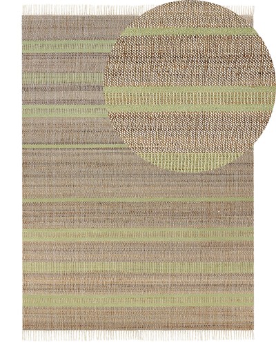 Tapis beige vert clair - beige,
