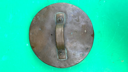 Ancien couvercle chaudron - ancien,