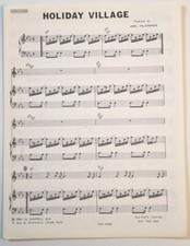 Partition vintage sheet music