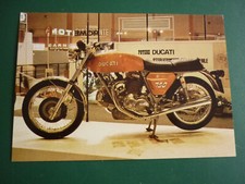 Carte postale ducati 750gt - carte,