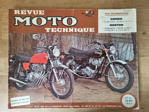 Revue technique moto honda - revue, cb
