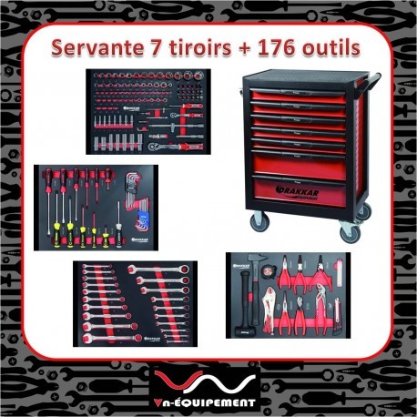 Servante atelier tiroirs - servante,
