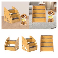 Escalier pour chien en bois