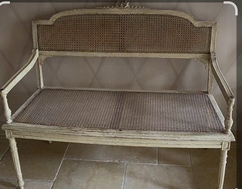 Banquette louis xvi - banquette,