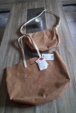 2 sacs Desigual neuf beige
