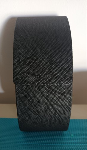 étui lunettes prada - prada, noir