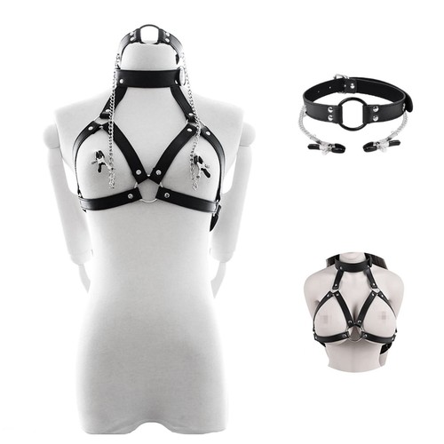 Harnais bdsm femme avec - bdsm,