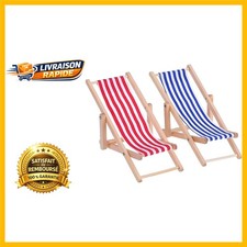 Lot de Chaises Longues