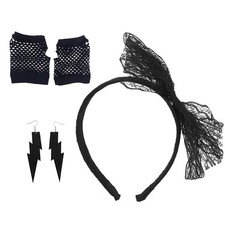 80 's Retro Costume Accessories Boucles D'oreilles De Carnaval