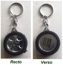 Ambition Advertising Tape Meter Rim & Tire Keychain