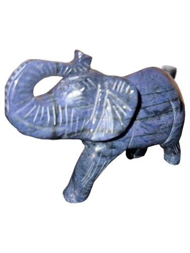 éléphant déco bleu - Éléphant,